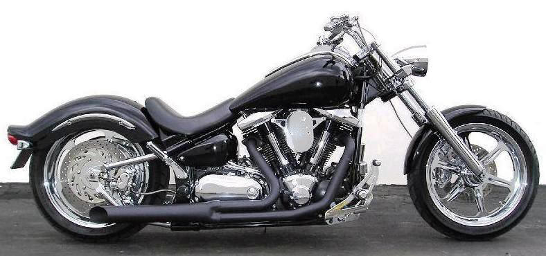 Pacific Coast Star's Yamaha Road Star Custom "Brown Water"