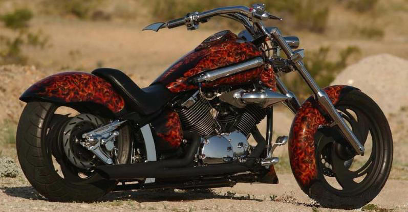 Pacific Coast Star's Yamaha V Star 1100 "Wrath"