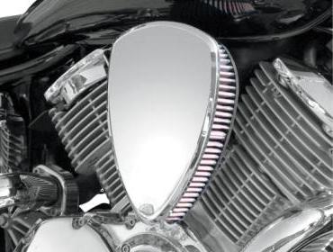 Big Air kit smooth Chrome BA-2011-00 on V Star 650