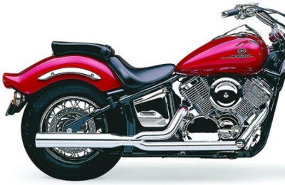 Yamaha V Star 1100 / Drag Star Cobra Power Pro HP 2 Into 1 2467