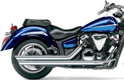 Yamaha V Star 1300 Cobra Speedster Slashdown Exhaust 2825