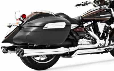 Yamaha Raider Roadliner / Stratoliner 4" Racing Dual Exhaust MY00115, MY00116