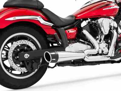 Yamaha V Star 950 Freedom Exhaust Combat 2 into 1 MY00136, MY00135