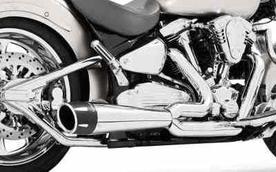 Yamaha Road Star Freedom Performance Combat 2 into 1 Exhaust MY00141, MY00142