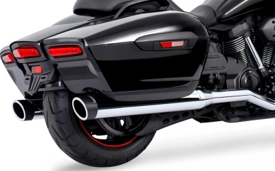 Yamaha Eluder 4" Racing Dual Exhaust