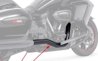 Yamaha Eluder Dual Exhaust MY00204