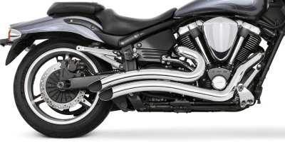 Yamaha RS Warrior / MT-01 Sharp Radius Exhaust My00254