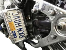 Yamaha V Star 1100 Classic Side Mount License Plate