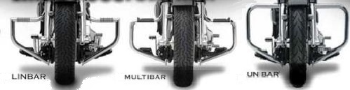 Lindby BL14604 Black Unibar Highway Bar V-Star 1100 Yamaha V-Star 950