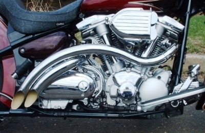 Yamaha Road Star / Wild Star Uproar Exhaust PI1003