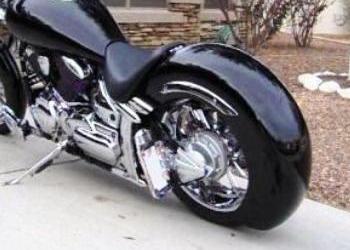 Yamaha V Star 1100 / Drag Star Hugger Rear Fender