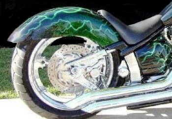 Yamaha V Star 1100 / Drag Star Tomcat Rear Fender