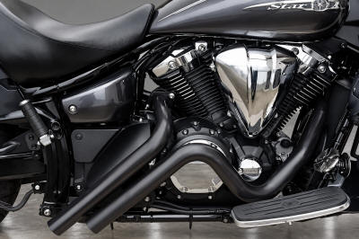Yamaha V Star 1300 / Stryker Curburner GP Series Black