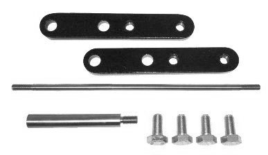 Stainless Steel Extension Depot Black Powder Coat Yamaha V-Star 1100 3 Forward Control Extension Relocation Kit 