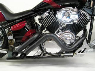 Yamaha V Star 1100 / Drag Star CURBURNER Black