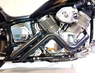 Yamaha V Star 1100 / Drag Star CURBURNER GP Series Black