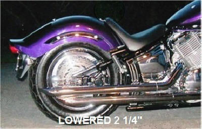 Yamaha V Star 1100 / Drag Star Lowering Kit links