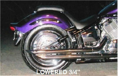 Yamaha V Star 1100 / Drag Star Lowering Kit