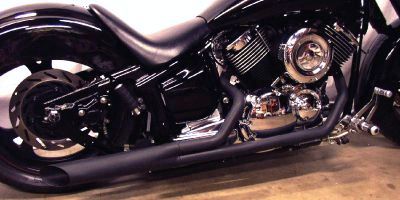 Yamaha v star 1100 / drag star 1100 Monster Pro Exhaust System