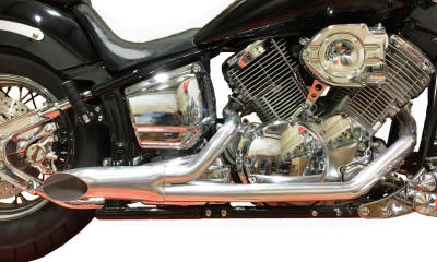 Yamaha V Star 1100 / Drag Star Roadster Exhaust