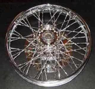 Yamaha V Star 1100 / Wild Star CHROME SPOKE WHEEL EXCHANGE after