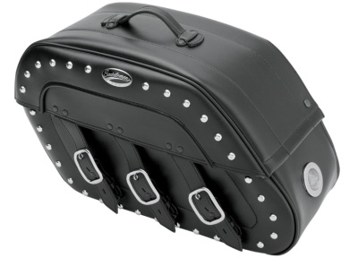 V Star 650 Saddleman Drifter Quick Release Saddlebag 3501-0612-LES